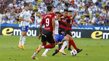 01/10/23 FÚTBOL SEGUNDA DIVISION REAL ZARAGOZA - CD MIRANDES toni moya tomeo