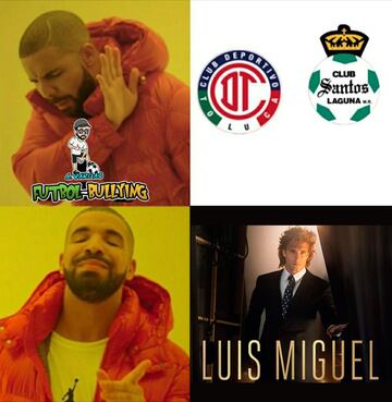 Los 26 mejores memes que dejó la final de ida entre Santos y Toluca