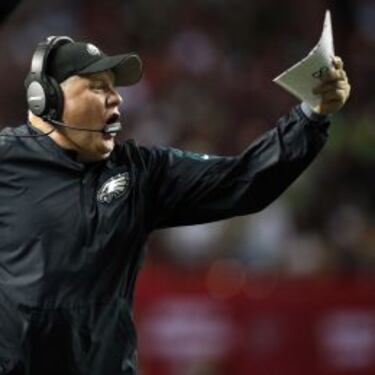 Lo peor de la derrota de los Eagles fue la cara de Chip Kelly