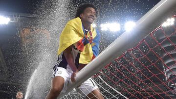 Juan Guillermo Cuadrado fue campe&oacute;n de la Copa Italia con la Juventus.