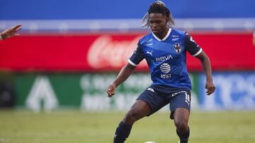 Avilés Hurtado durante un partido de Monterrey