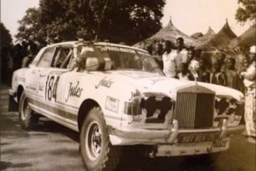 1979. Primer París-Dakar de la historia. Rolls Royce Corniche.