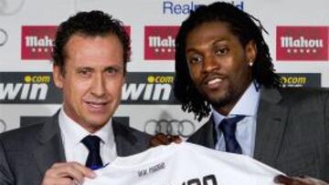 "Estamos para hablar de Adebayor, no de Mou"
