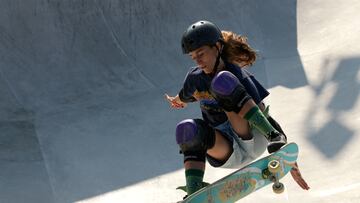 Naia Laso, de 14 años, a la final de los Mundiales de skate