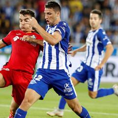 Calleri araña un punto en el 92'; el Alavés falló un penalti