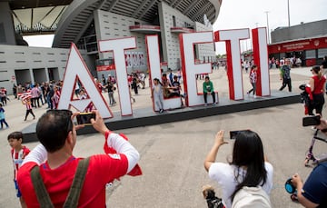 Atlético de Madrid Día del Niño 2023 en Estadio Cívitas Metropolitano.