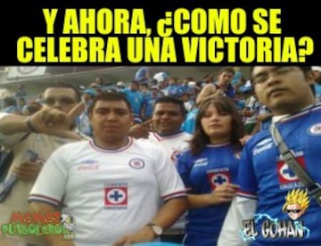 Cruz Azul sorprendió al Diablo en Semana Santa y los memes se burlan