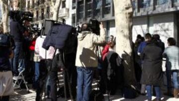 Expectación en la Audiencia Nacional por el Caso Neymar.