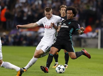 Marcelo y Eric Dier.