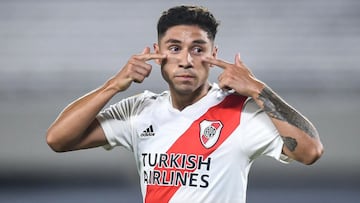 Montiel, recuperado, regresa a las pr&aacute;cticas de River