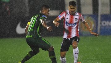 Entre la lluvia y la angustia, Junior se despide de la Copa