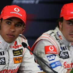 Así ve Alonso su conflicto con Hamilton y McLaren en 2007