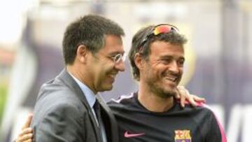 CONFIANZA. Bartomeu cree que el entrenador asturiano no se ir&aacute;.
 