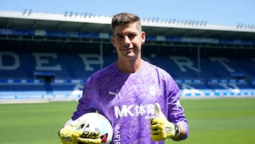 Presentación de Raúl esta mañana.