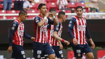 during the game Guadalajara vs FC Juarez, corresponding to Day 03 of the Torneo Apertura Grita Mexico A21 of the Liga BBVA MX, at Akron Stadium, on August 07, 2021.
 &amp;lt;br&amp;gt;&amp;lt;br&amp;gt;
 durante el partido Guadalajara vs FC Juarez, Corres