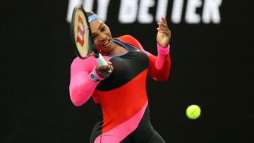 Serena Williams, en el Open de Australia.