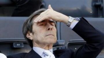 Ariedo Braida durante su época en el Milán