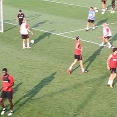 Duele solo con mirar: el entreno extremo del Atleti en el Cerro