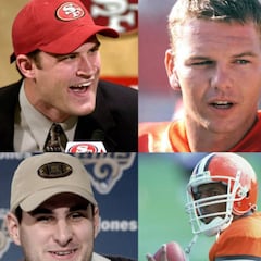 Los seis quarterbacks que fueron elegidos antes que Tom Brady en el Draft del 2000