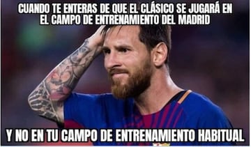 Los memes más divertidos del Real Madrid-Barcelona