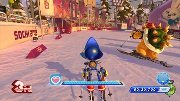 Captura de pantalla - Mario &amp; Sonic en los Juegos Olímpicos de Invierno - Sochi 2014 (WiiU)