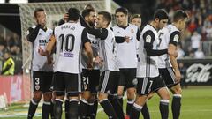 11/02/18  PARTIDO PRIMERA DIVISION DERBY DERBI 
 VALENCIA - LEVANTE 
 PRIMER GOL SANTI MINA 1-0  ALEGRIA