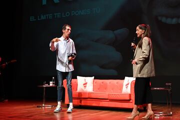 Álex Roca y Mari Carme, en el FID Ciudad de León ABANCA. 