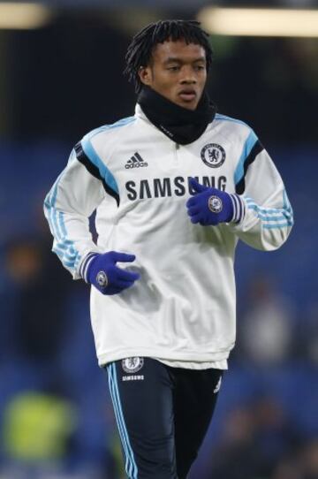 El volante colombiano se devoró cada metro de la cancha del Stamford Bridge. 