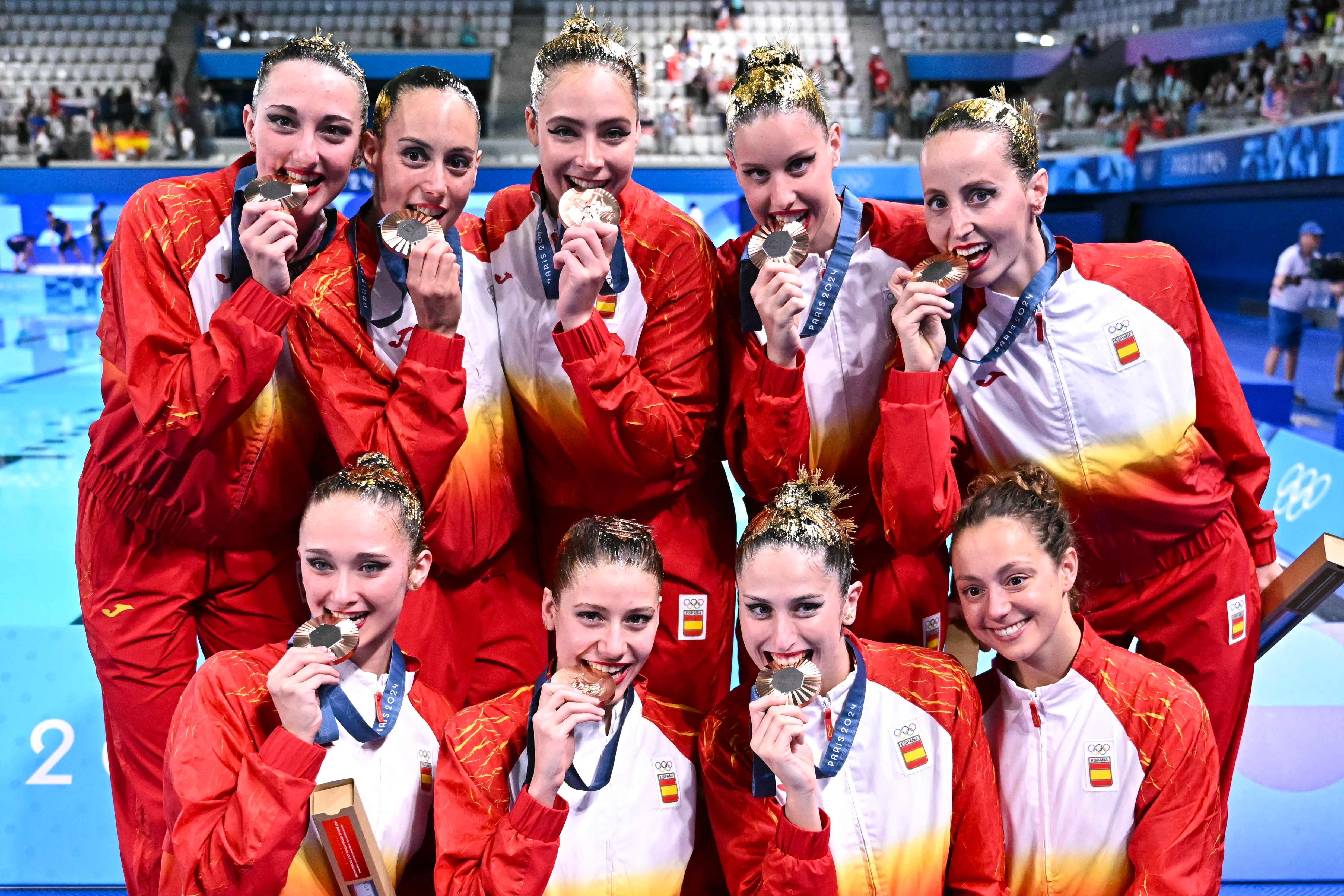 ¡La natación artística española vuelve a las medallas!