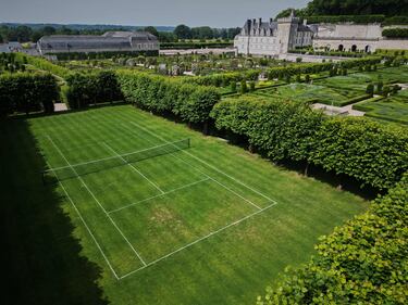 Los jardines del Castillo de Villandry, en Francia.