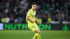 Giovani Lo Celso of Villarreal in action during the spanish league, La Liga Santander, football match played between Real Betis and Villarreal CF at Benito Villamarin stadium on February 6, 2022, in Sevilla, Spain.
 AFP7 
 06/02/2022 ONLY FOR USE IN SPAIN