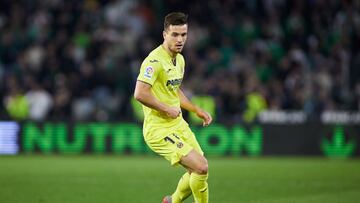 Lo Celso, en su visita al Betis con el Villarreal.