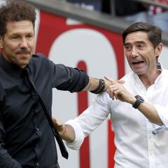 Marcelino: "Fuimos lo suficientemente atrevidos para propiciar la victoria"