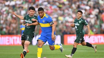Boca, con Fabra los 90′, vence a Sarmiento y se encamina al título
