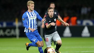 Fabian Lustenberger e Iker Muniain.