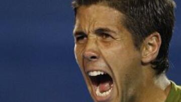 <b>EXULTANTE.</b> Verdasco: "Me puse como objetivo llegar a cuartos y estoy en semifinales y entre los diez primeros del mundo. ¿Qué más puedo pedir?".