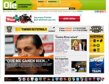 Portadas de la prensa extranjera