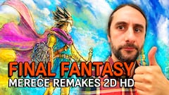 ¿Para cuándo remakes de Final Fantasy como los 2D-HD de Dragon Quest?