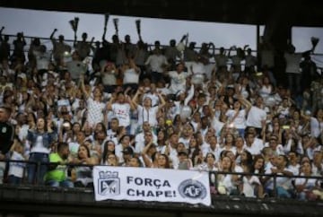 Atlético Nacional's emotional tribute to Chapecoense victims