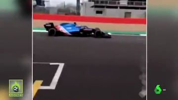 Uno de los momentos más esperados: así suena el Alpine de Fernando Alonso