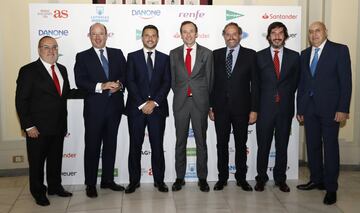 Alfredo Relaño, Juan Manuel Cendoya,  Alejandro Martínez Peón, Enrique Arribas, Juan Cantón, Bernabe Mohedano, García Colín 


