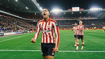 Jobe Bellingham, con el Sunderland.