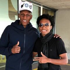 Cuadrado y Mina se suman a la Selección Colombia en Bogotá