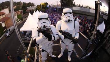 Este domingo 15 de diciembre se llevó a cabo una carrera para amantes del running y de la Guerra de las Galaxias; así se vivió en la Ciudad de México.