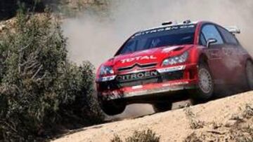 <b>IMPARABLE.</b> Sebastien Loeb prosigue con su dominio del Mundial en tierras lusas.