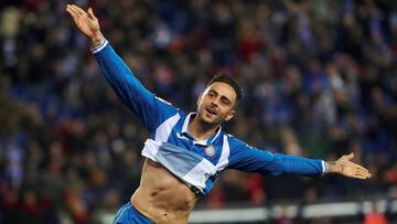 Sergio García, en el gol.