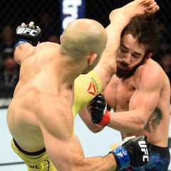 Moraes destruyó la racha de Rivera en sólo 33 segundos