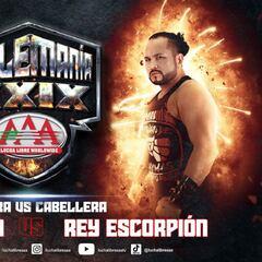 Psycho Clown vs Rey Escorpión será la estelar de Triplemanía XXIX