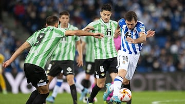 03/02/22 PARTIDO DE CUARTOS DE FINAL DE LA COPA DEL REY
 REAL SOCIEDAD - BETIS 
 Oyarzabal