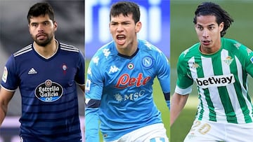 Así fue la jornada de los jugadores mexicanos en Europa